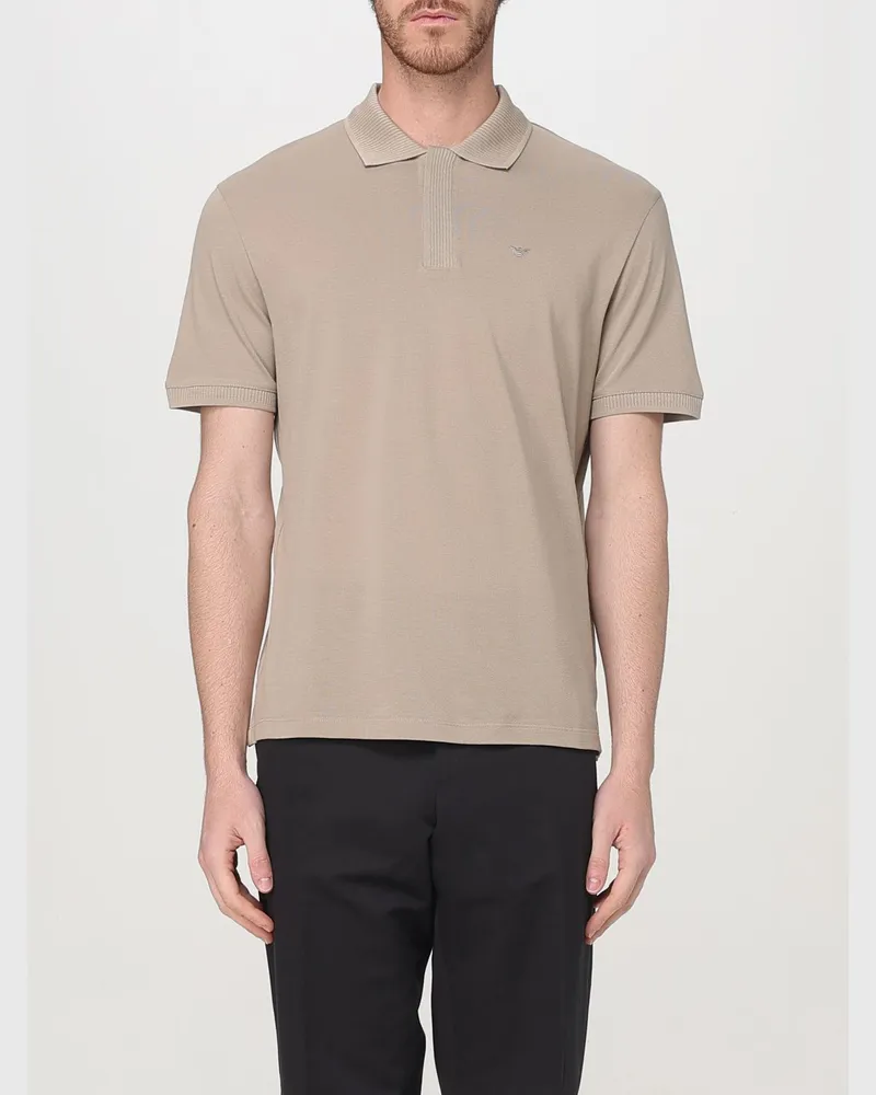 Emporio Armani Polo herren Taubengrau