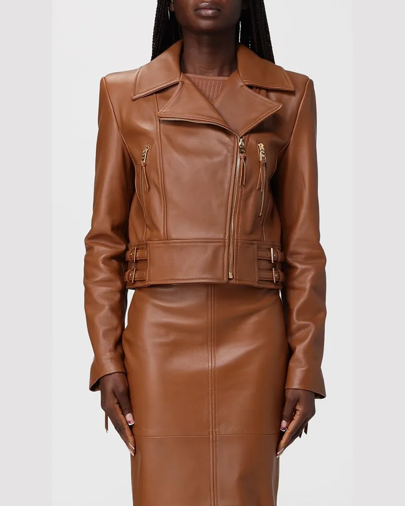 Elisabetta Franchi Jacke damen Leder