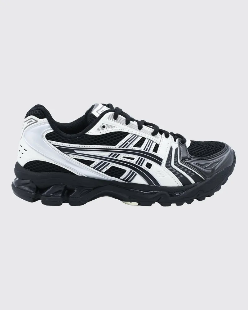 Asics Gel-Kayano 14 Mesh-Sneaker mit GEL-Technologie und gekerbter Sohle Schwarz