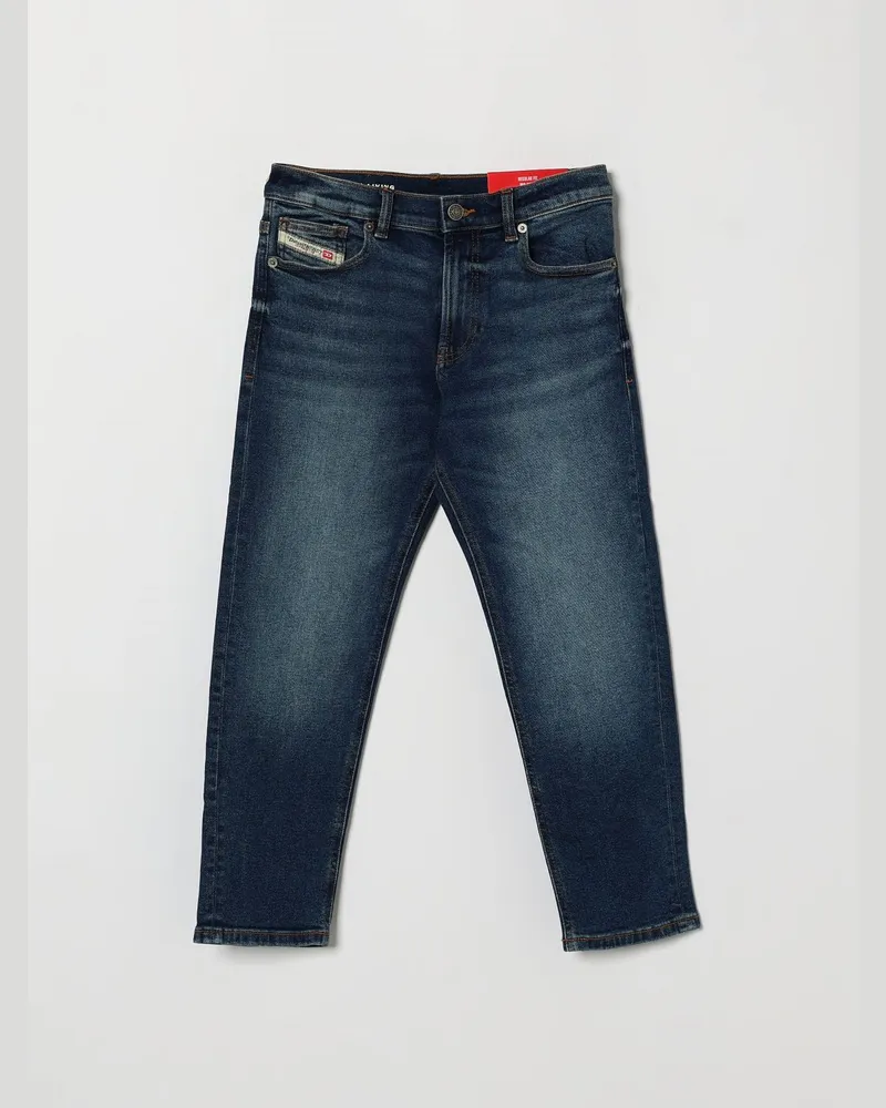 Diesel D-Lucas Straight-Fit Stretch-Denim Jeans für Jungen Blau