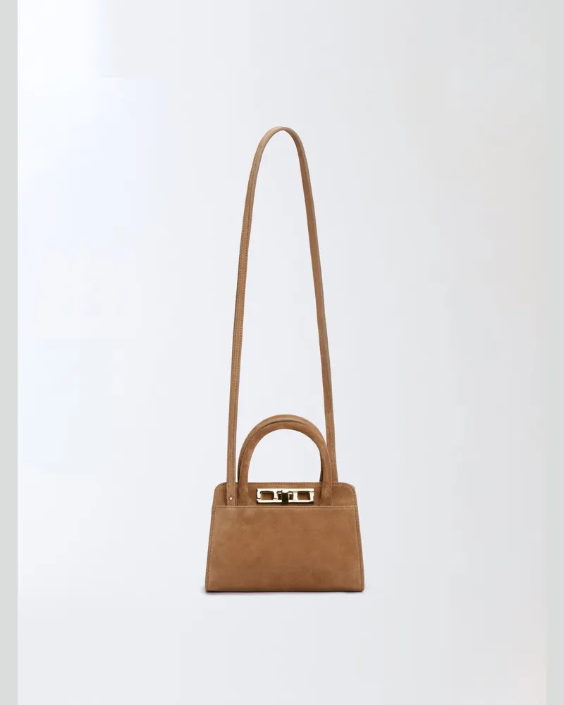 Fabiana Filippi Schultertasche damen Natural