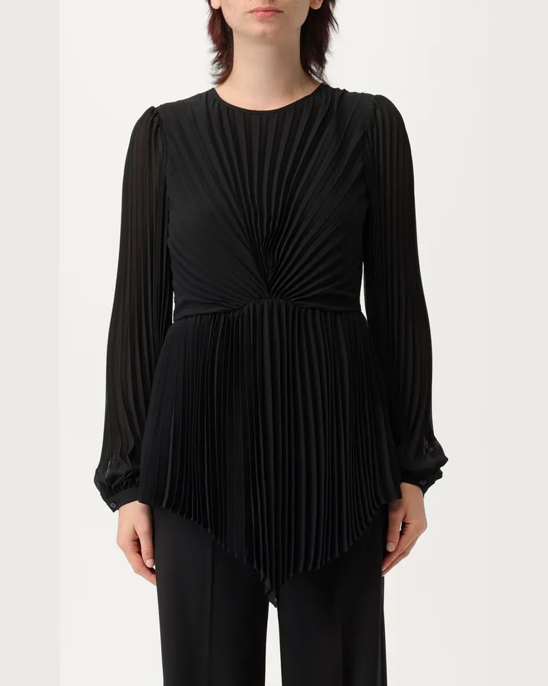 Twin-Set Hemdbluse damen Schwarz
