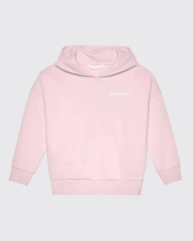 Palm Angels Baumwoll-Kapuzenpullover Pink