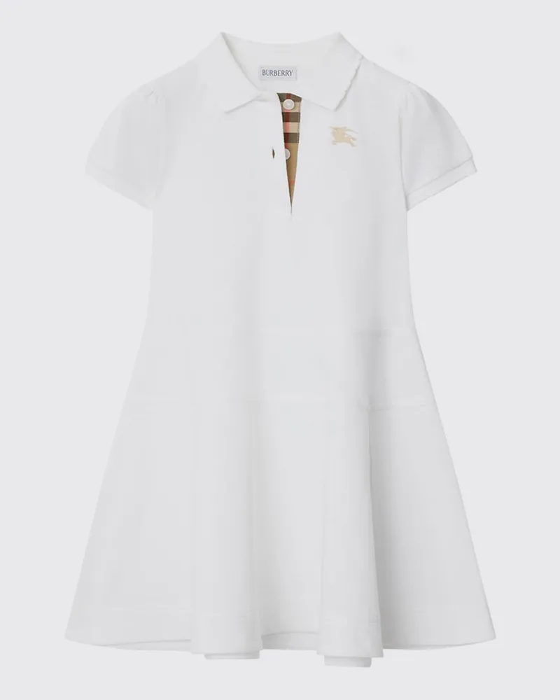 Burberry Kleid kinder Weiß