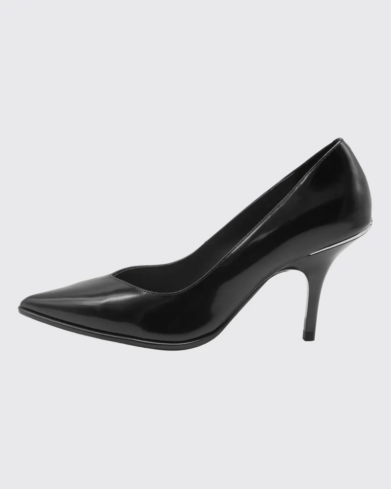 Pinko Lady Pumps aus Glattleder mit Mandelspitze und hohem Stiletto-Absatz Schwarz