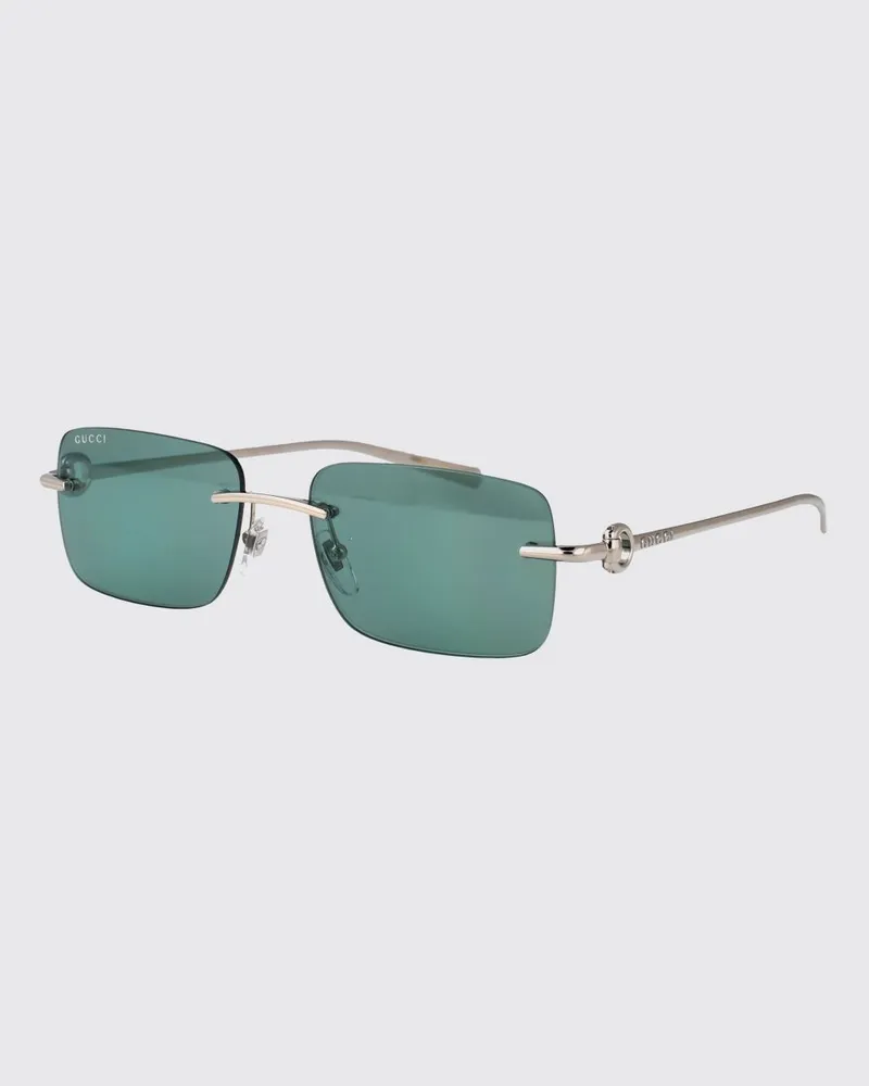 Gucci Sonnenbrille herren Silber