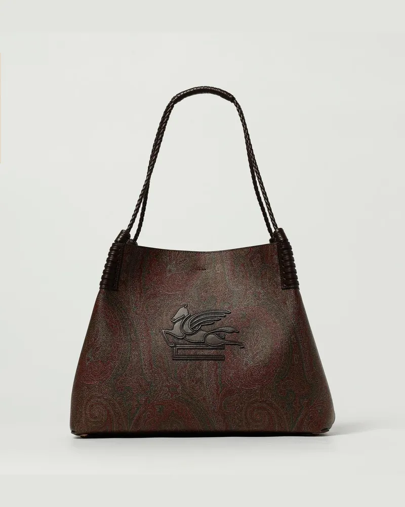 Etro Schultertasche damen Braun