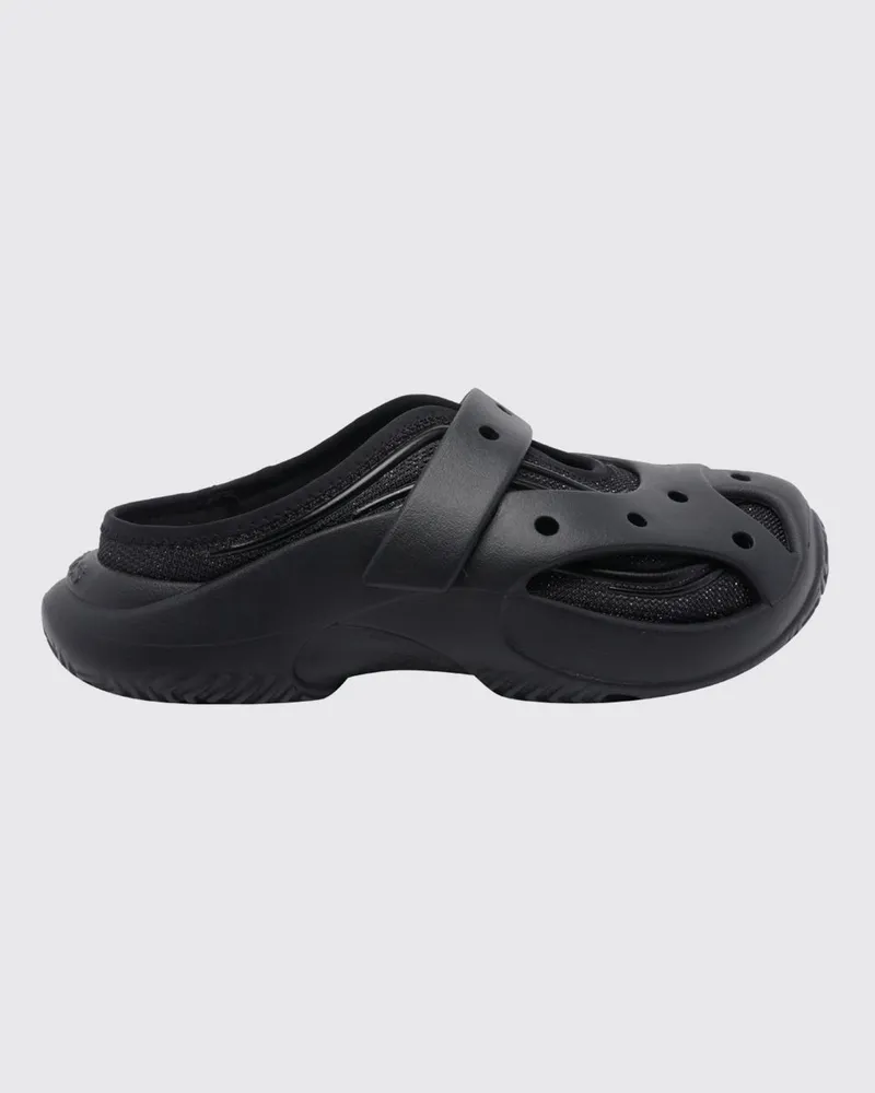 Crocs Caged Mules aus EVA und Mesh Schwarz