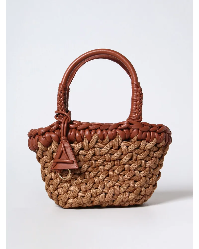 Alanui Schultertasche damen Sand
