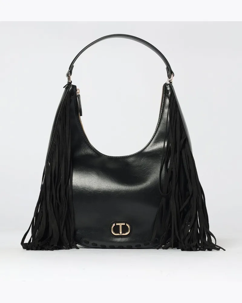 Twin-Set Schultertasche damen Schwarz