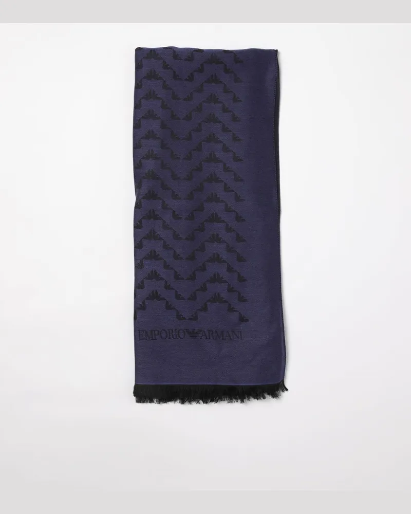Emporio Armani Schal herren Blau