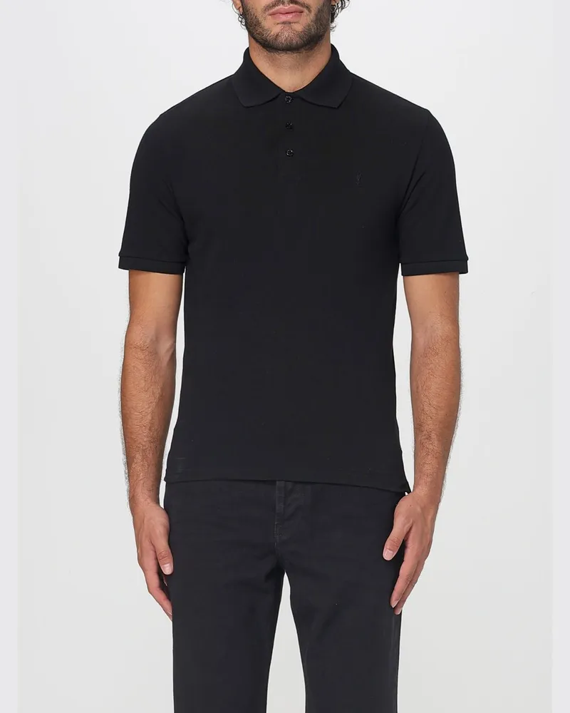 Saint Laurent Polo herren Schwarz