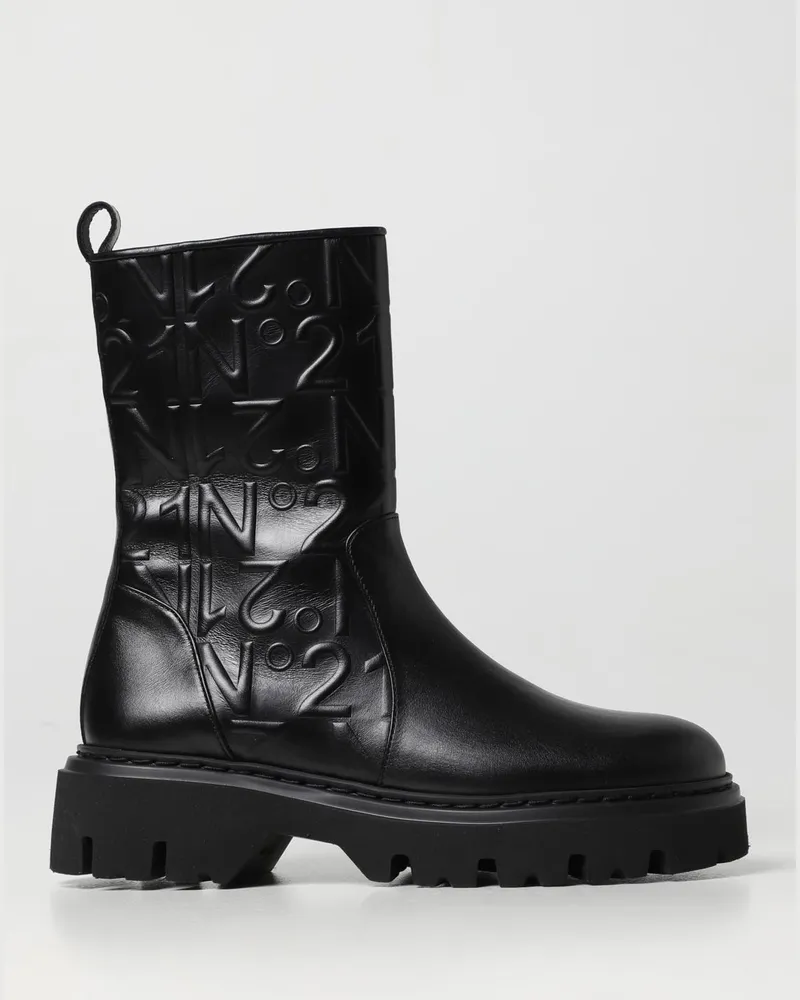 N° 21 Damen Stiefel Schwarz