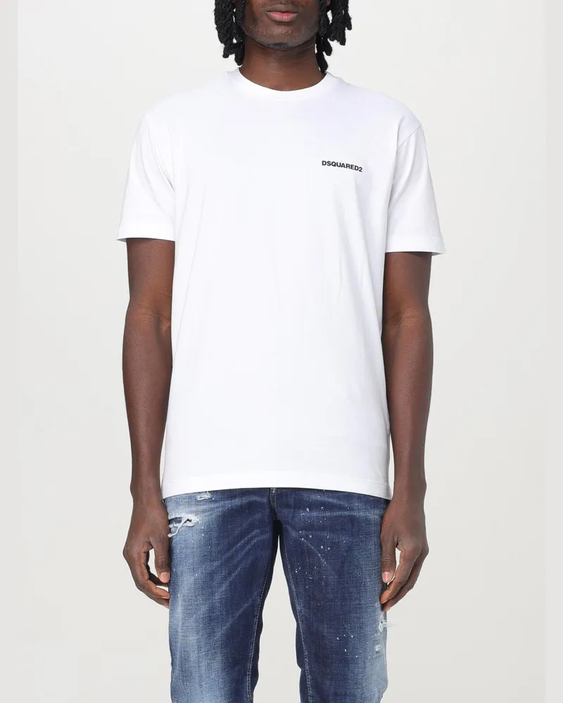 Dsquared2 T-shirt herren Weiß