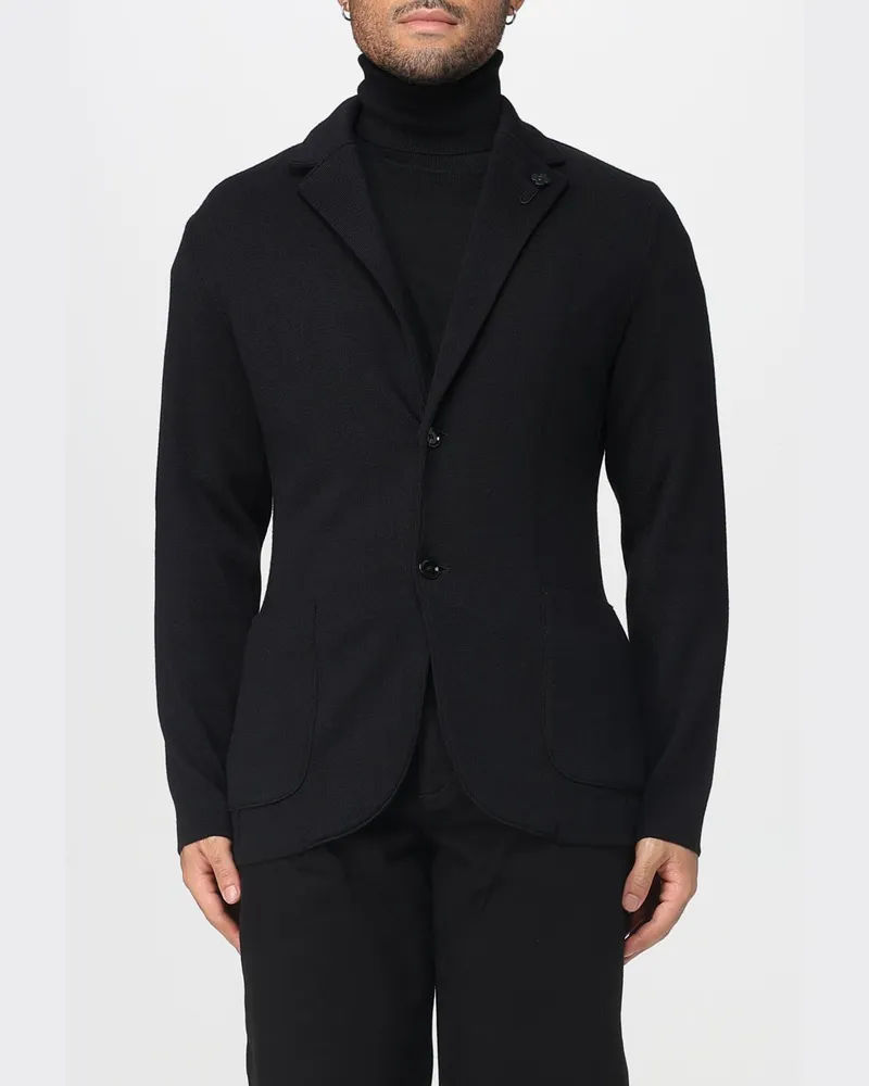LARDINI Pullover herren Schwarz