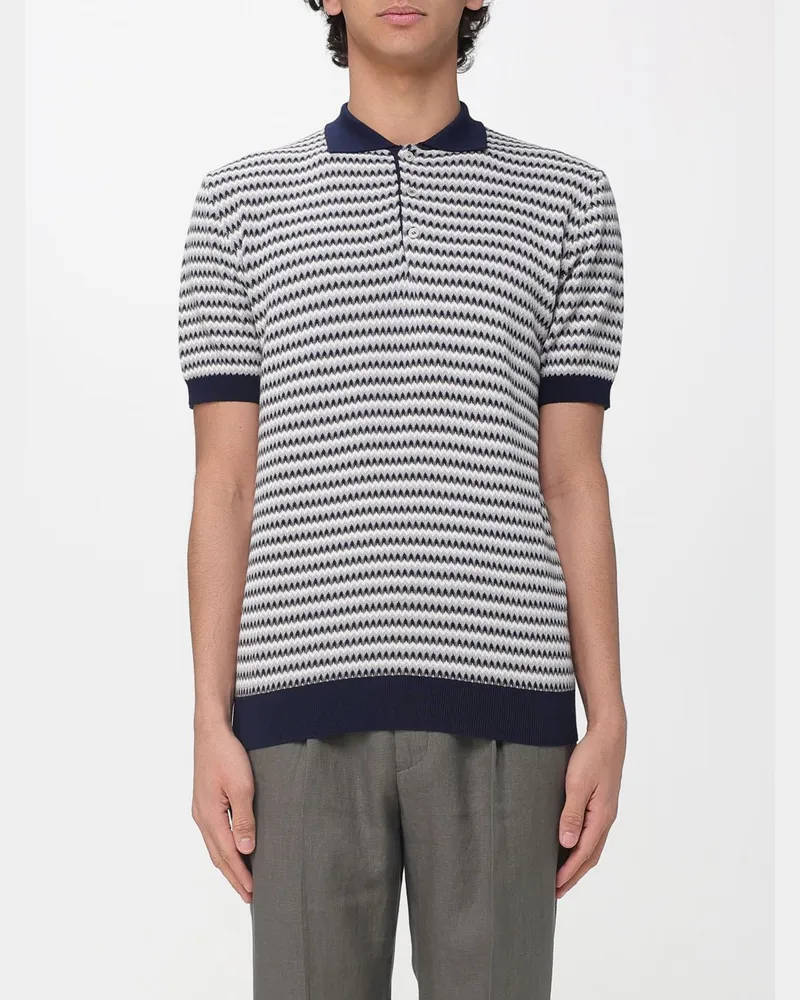 Manuel Ritz Polo herren Blau