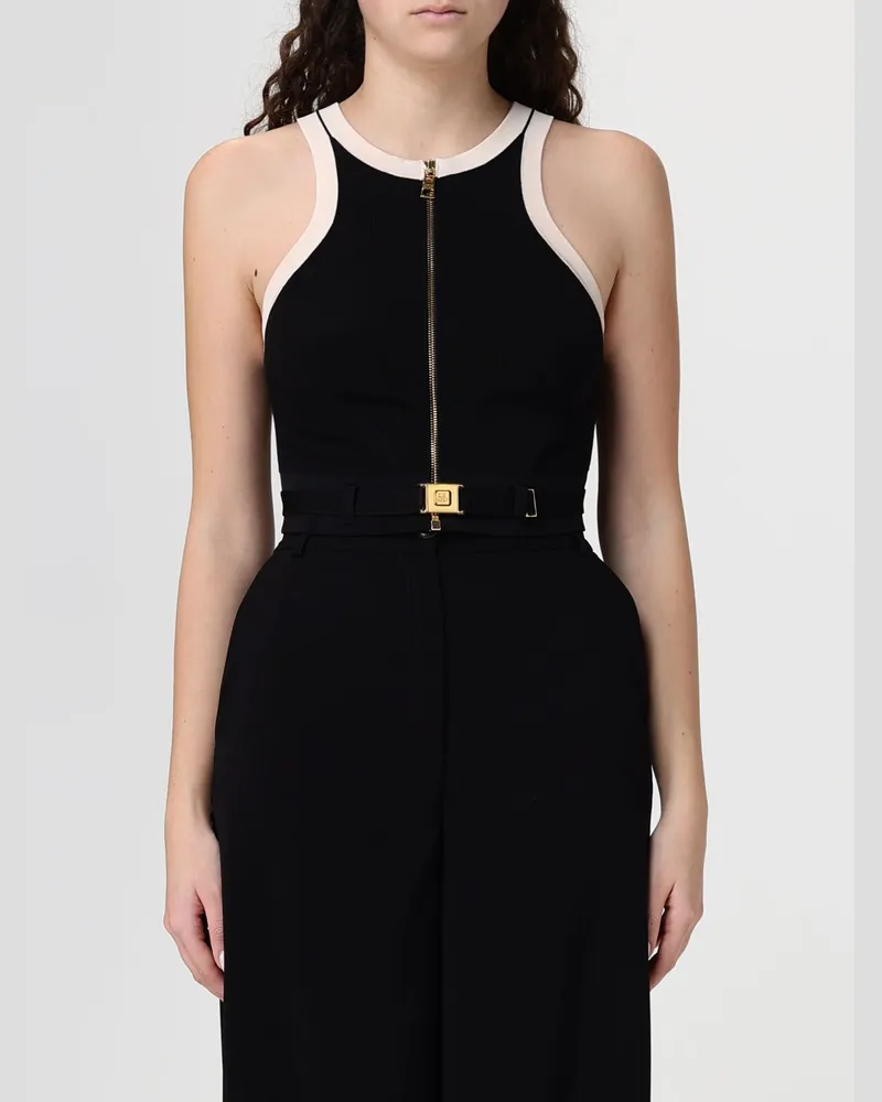 Elisabetta Franchi Top damen Schwarz