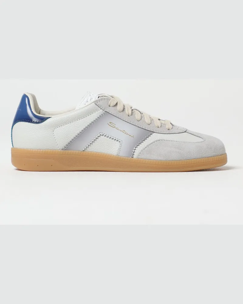 Santoni Sneakers herren Blau