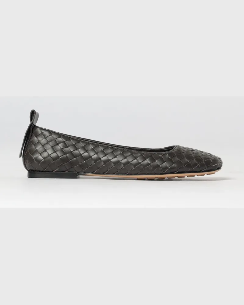 Bottega Veneta Charlotte Ballerina Braun