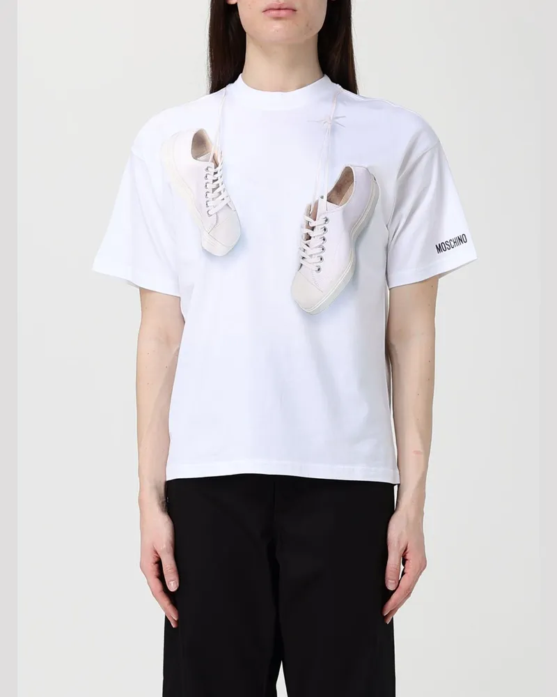 Moschino T-shirt damen Weiß