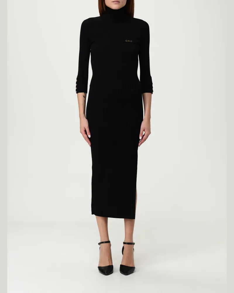 Elisabetta Franchi Kleider damen Schwarz