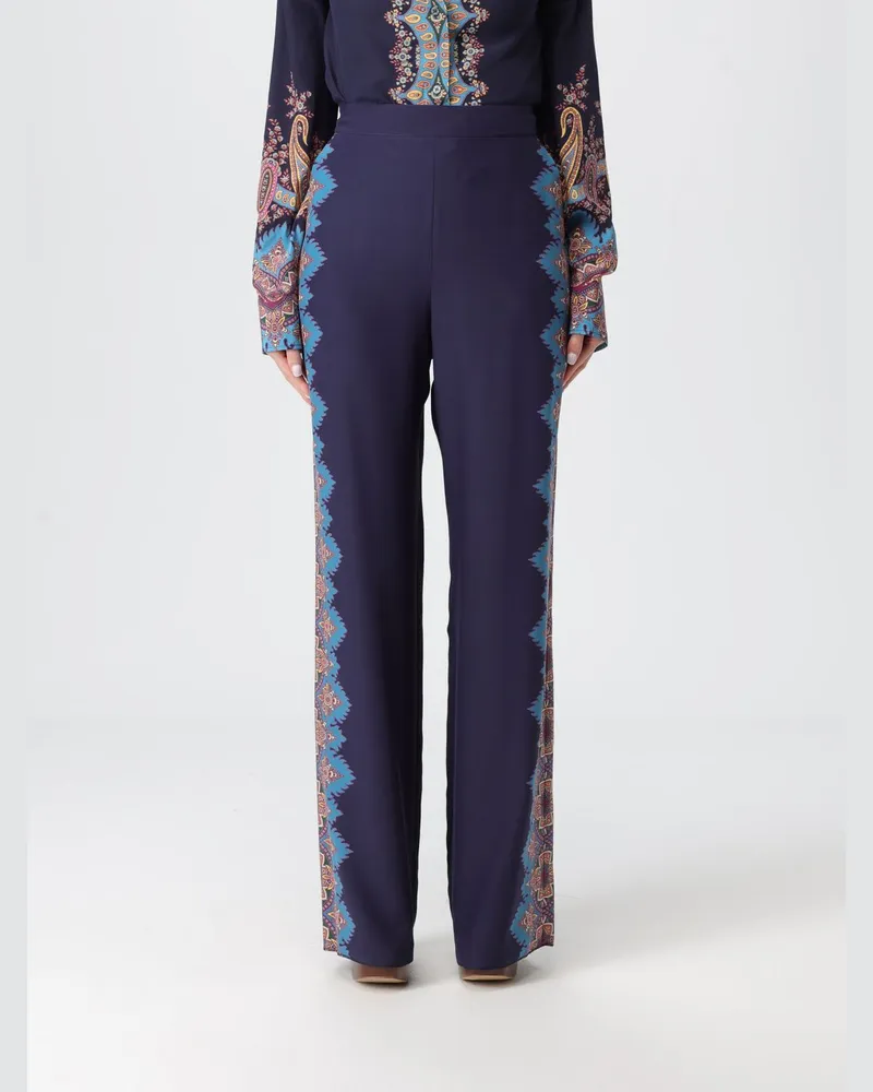 Etro Hose damen Blau