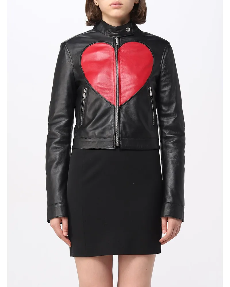Moschino Jacke damen Schwarz