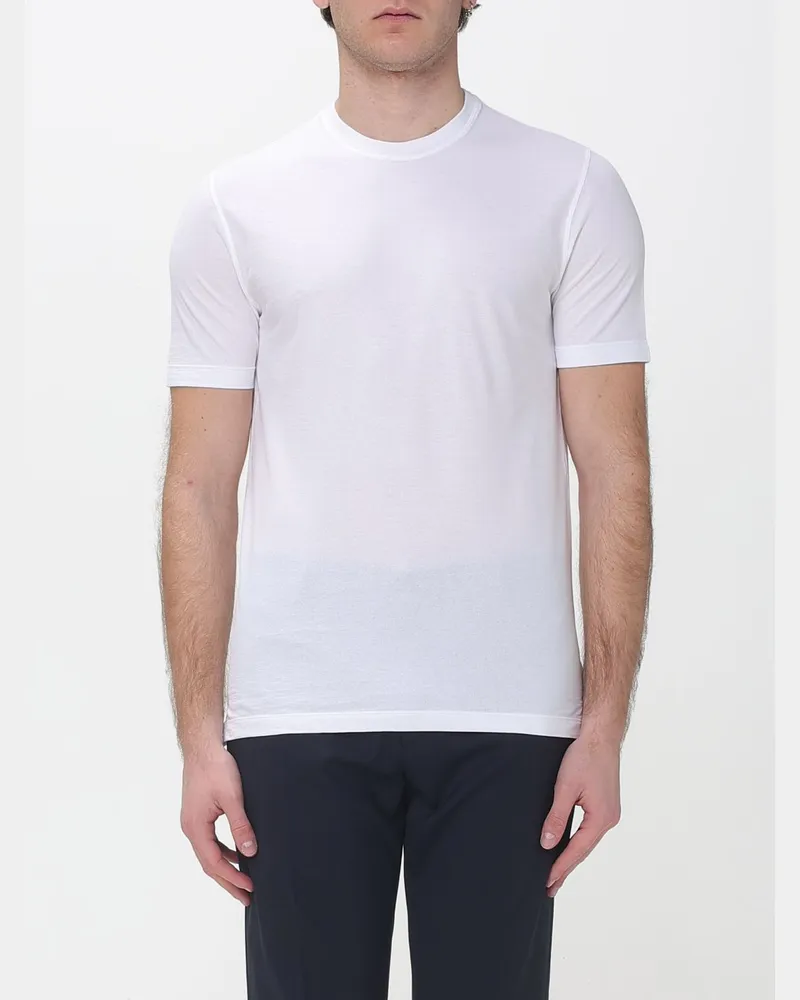 Zanone T-shirt herren Weiß