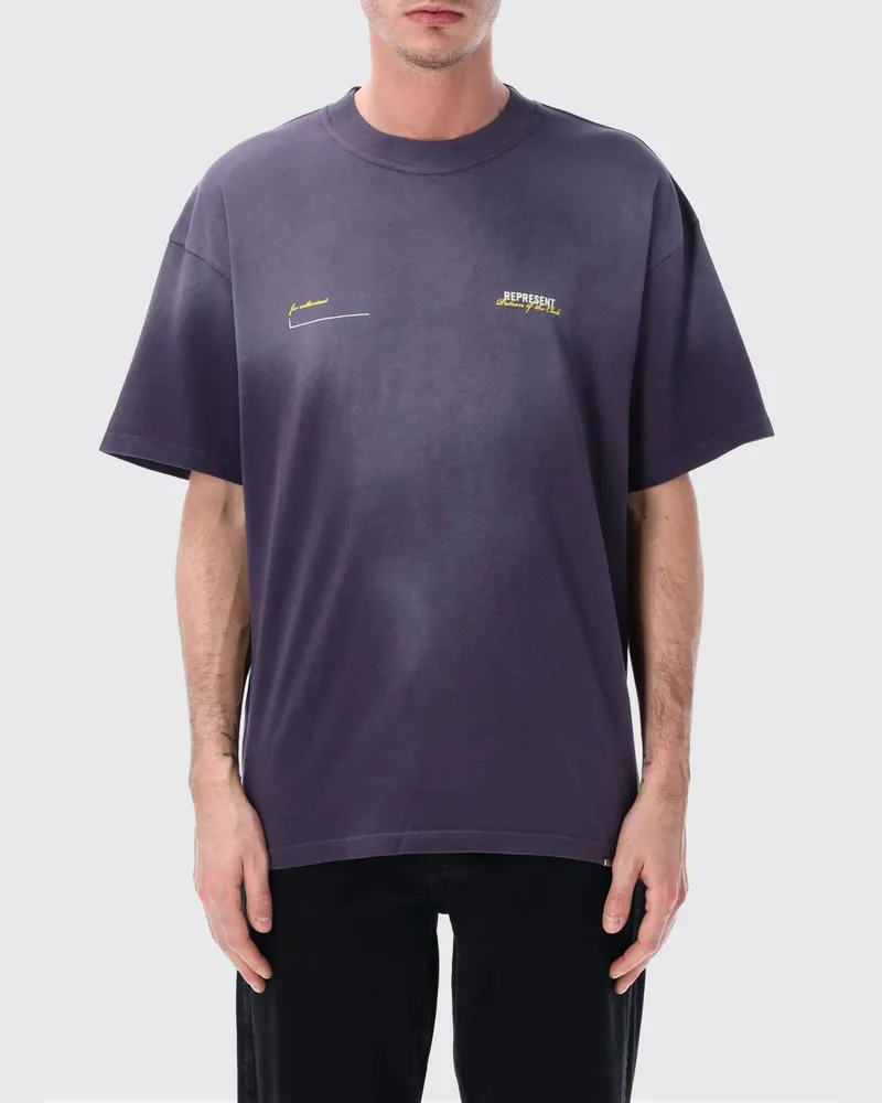 REPRESENT T-shirt herren Violett