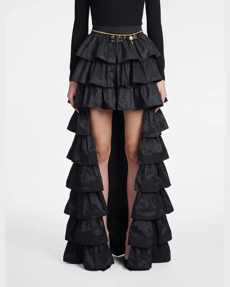 Elisabetta Franchi Rock damen Schwarz