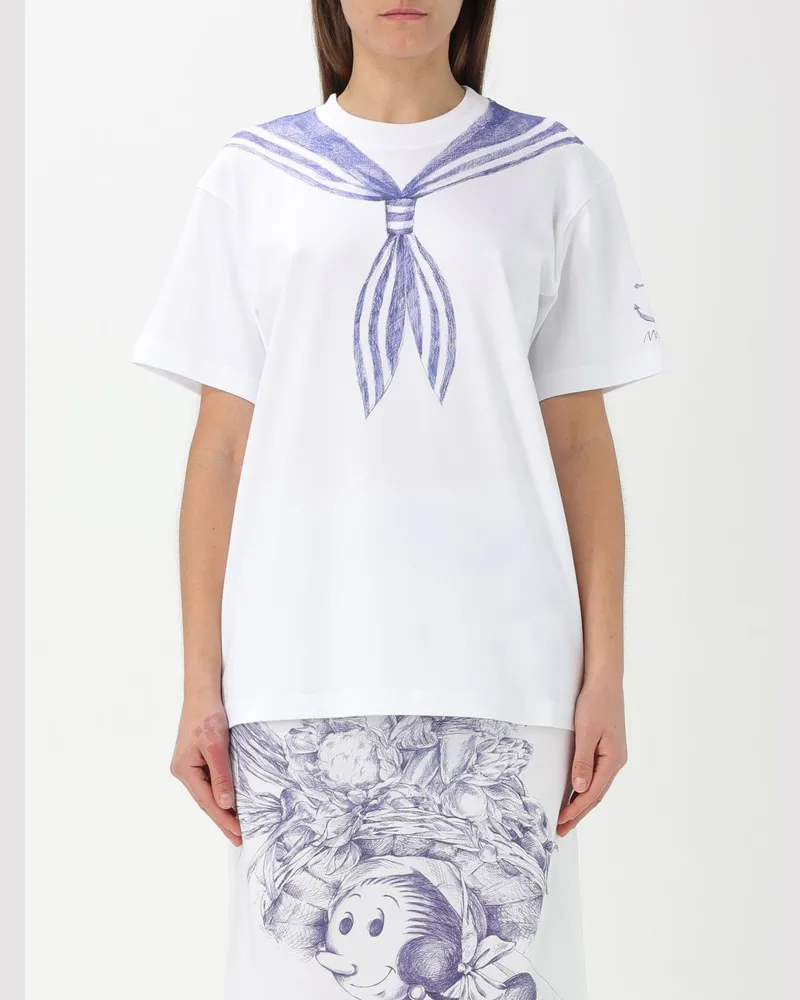 Moschino T-shirt damen Weiß