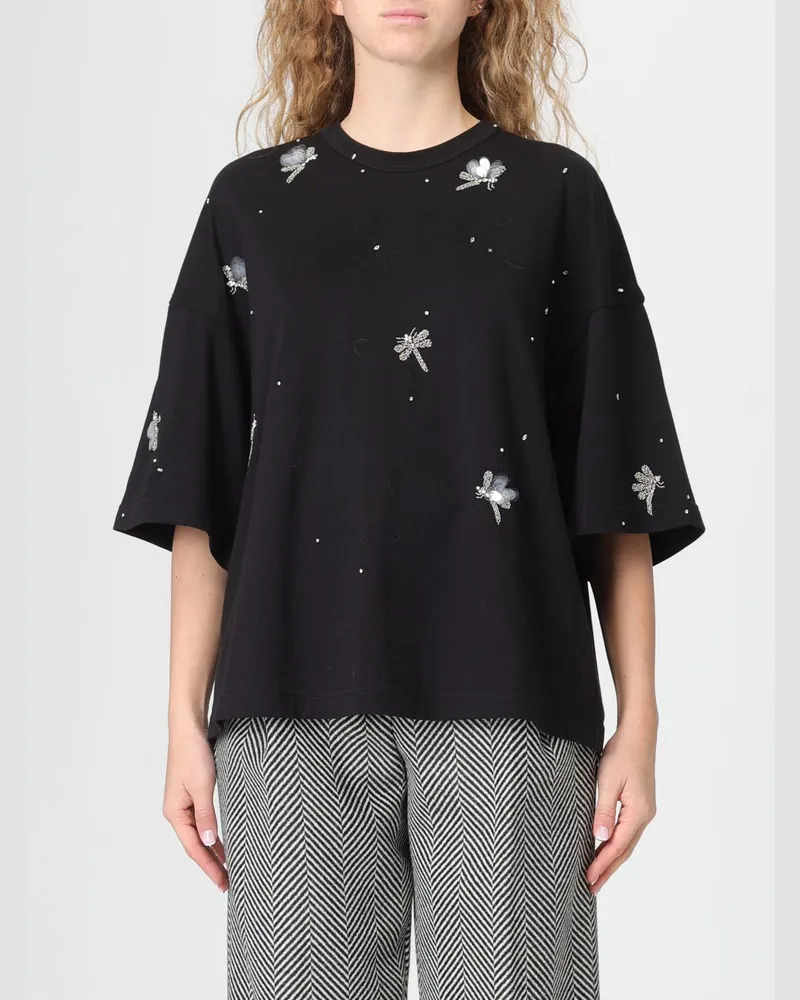 forte_forte T-shirt damen Schwarz