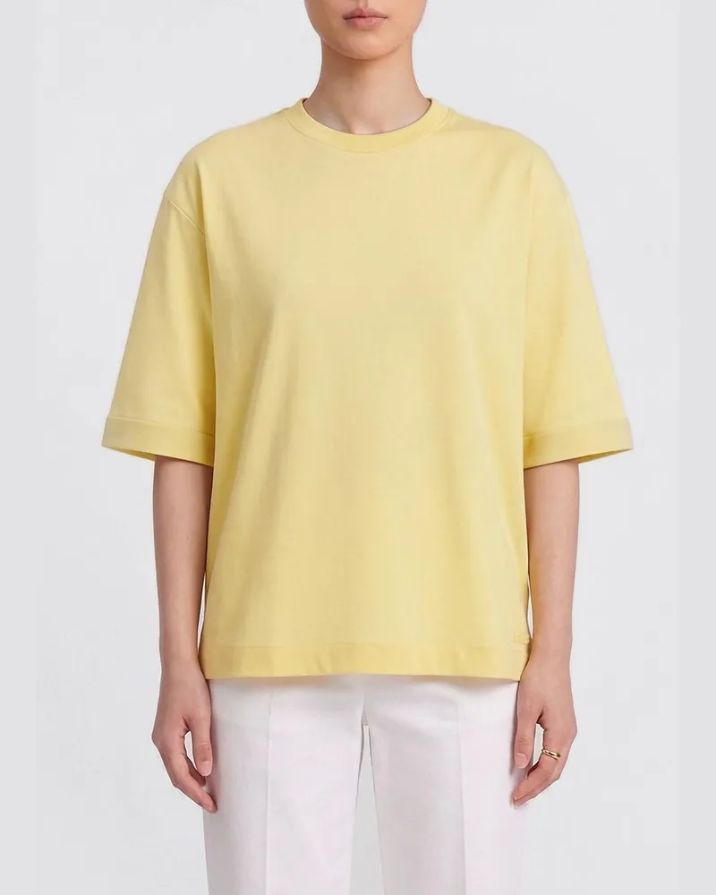Jacquemus T-shirt damen Gelb