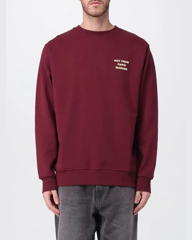 Drôle de Monsieur Sweatshirt herren Rot