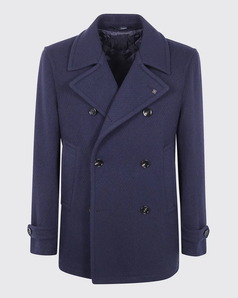 Tagliatore Mantel herren Blau