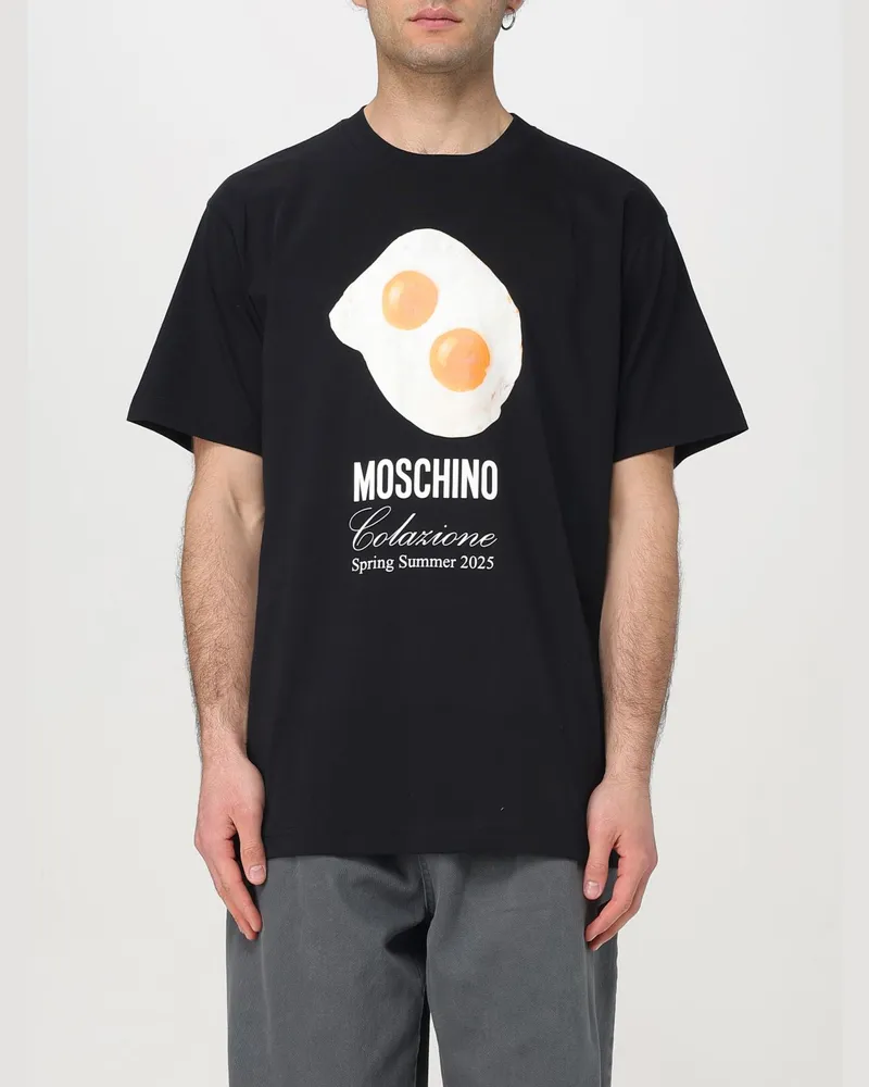 Moschino T-shirt herren Schwarz