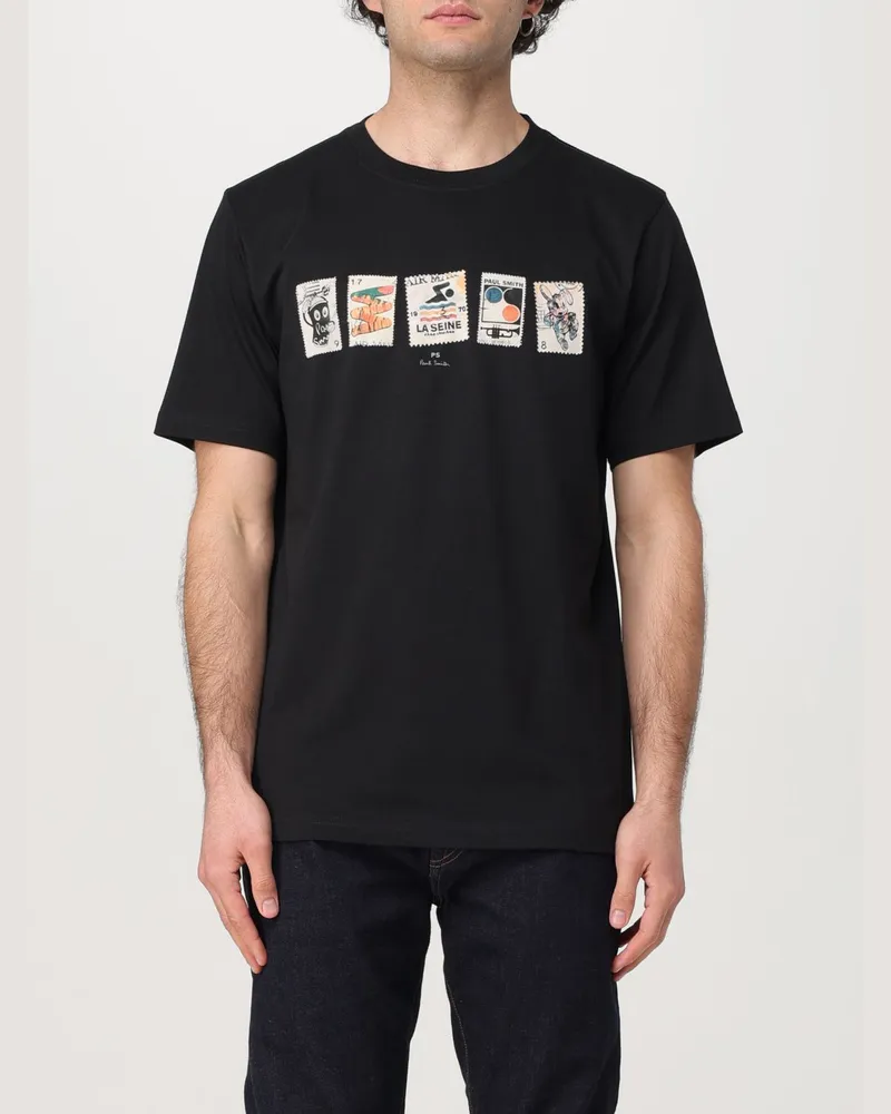 Paul Smith T-shirt herren Schwarz