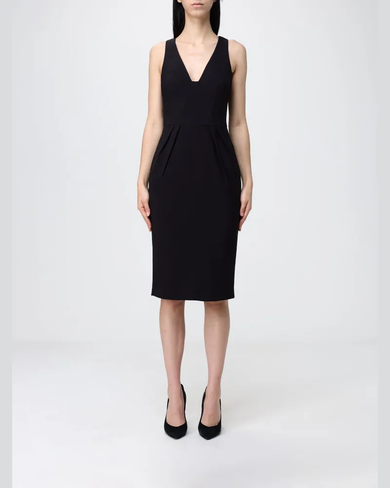 Elisabetta Franchi Mini-Kleid aus Jersey Schwarz