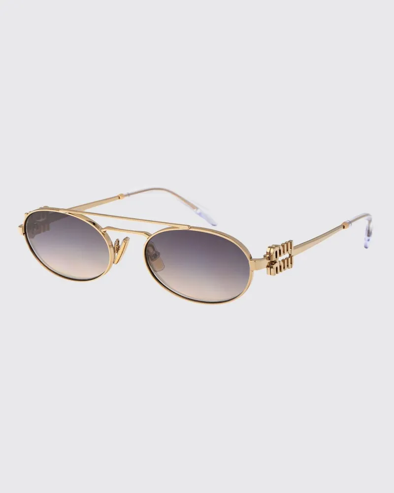 Miu Miu Sonnenbrille damen Gold