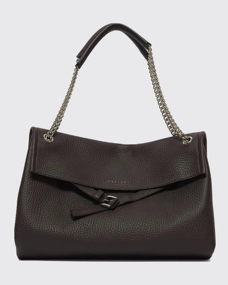 Orciani Schultertasche damen Braun