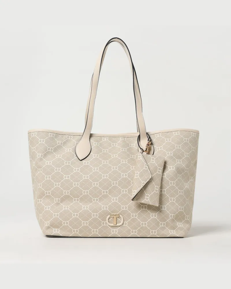 Twin-Set Schultertasche damen Weiß