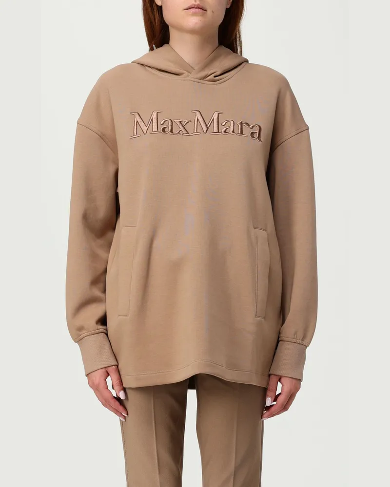 Max Mara Sweatshirt damen Max Mara Camel