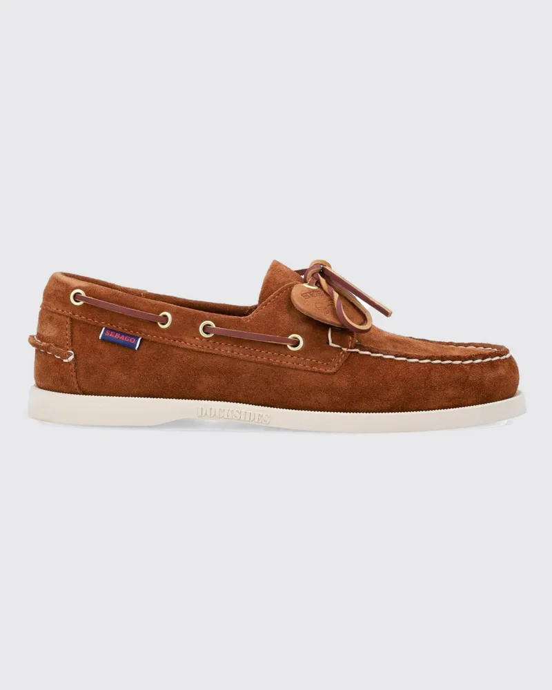 Sebago Flache schuhe damen Camel