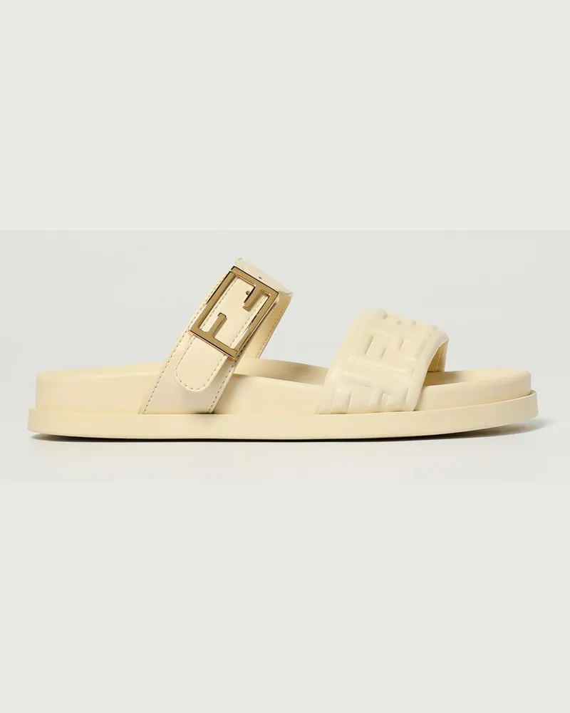 Fendi Sandalen mit absatz damen Beige