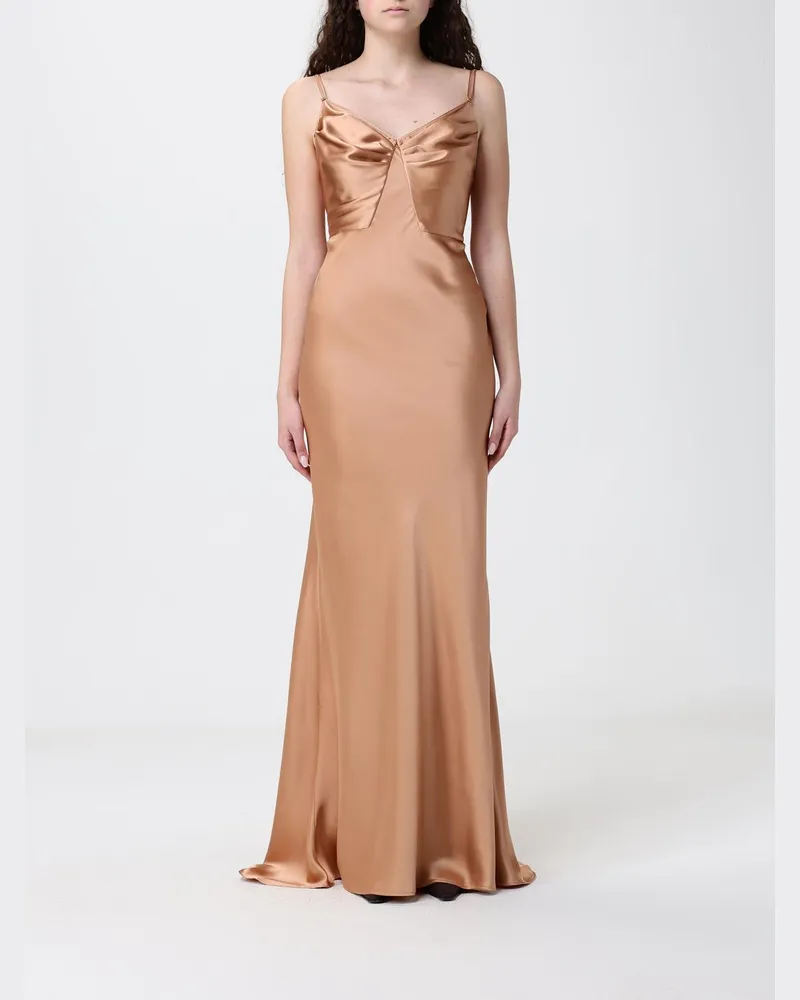 Elisabetta Franchi Kleid damen Beige