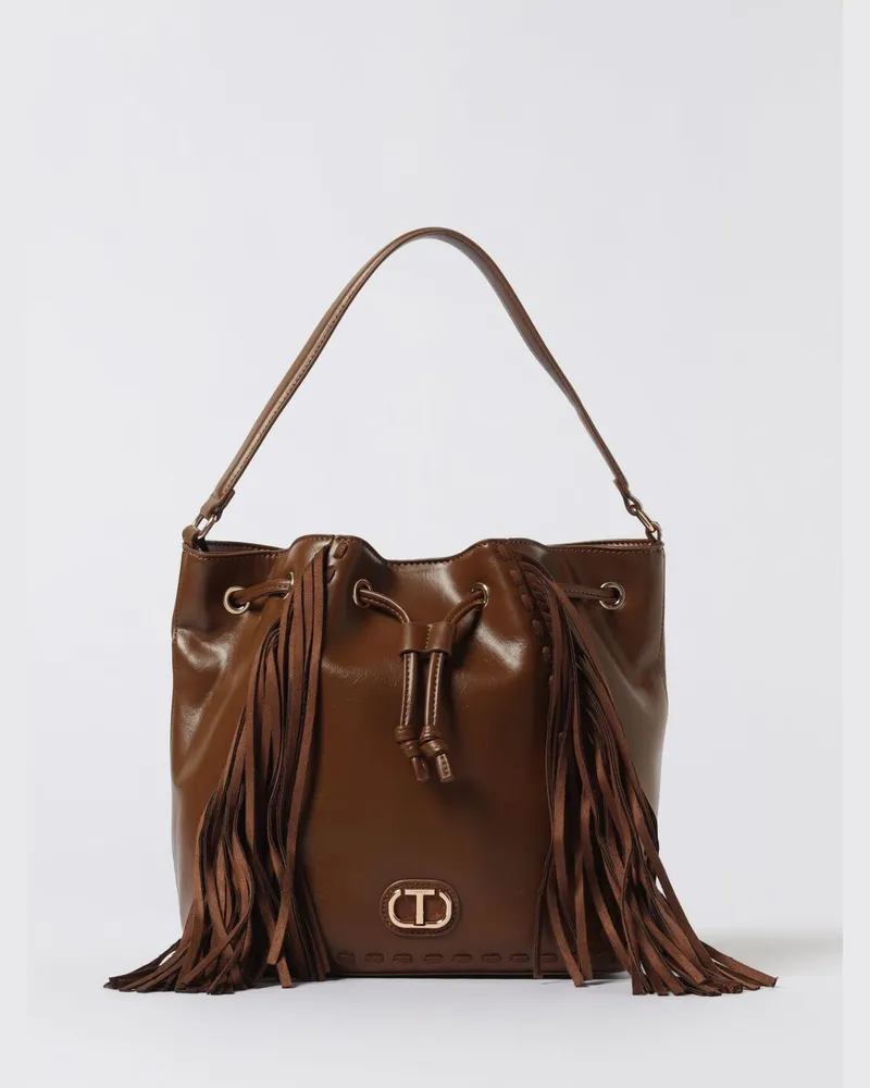 Twin-Set Schultertasche damen Braun