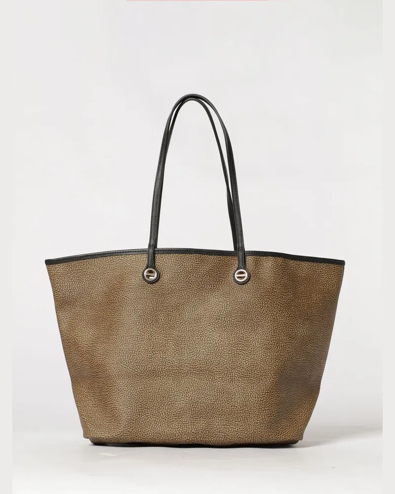 Borbonese Rucksack damen Natural