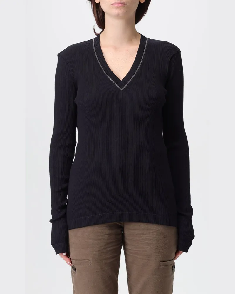 Brunello Cucinelli Pullover damen Blau