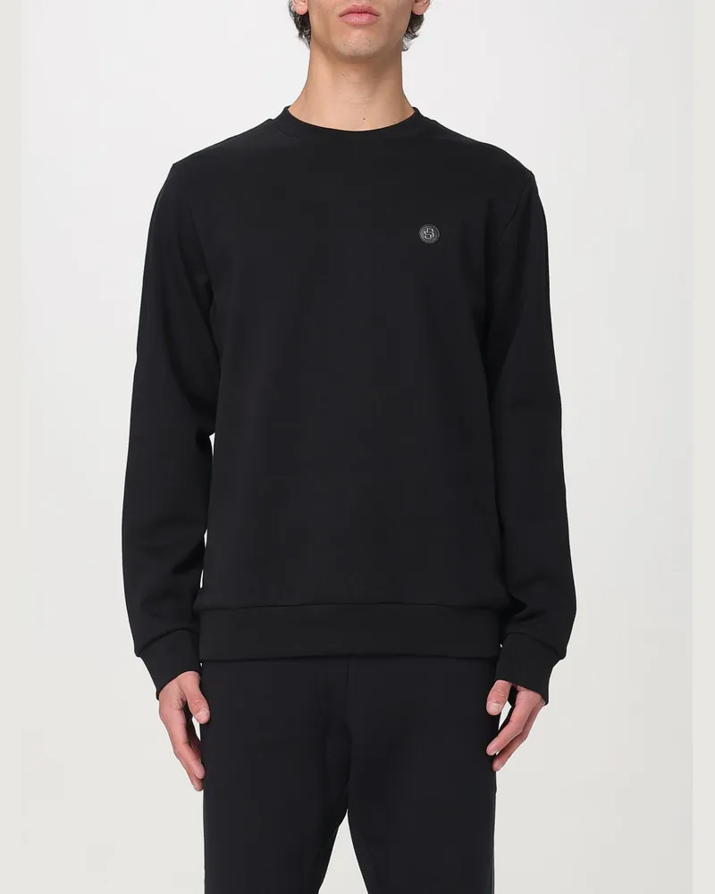 HUGO BOSS Sweatshirt herren Schwarz