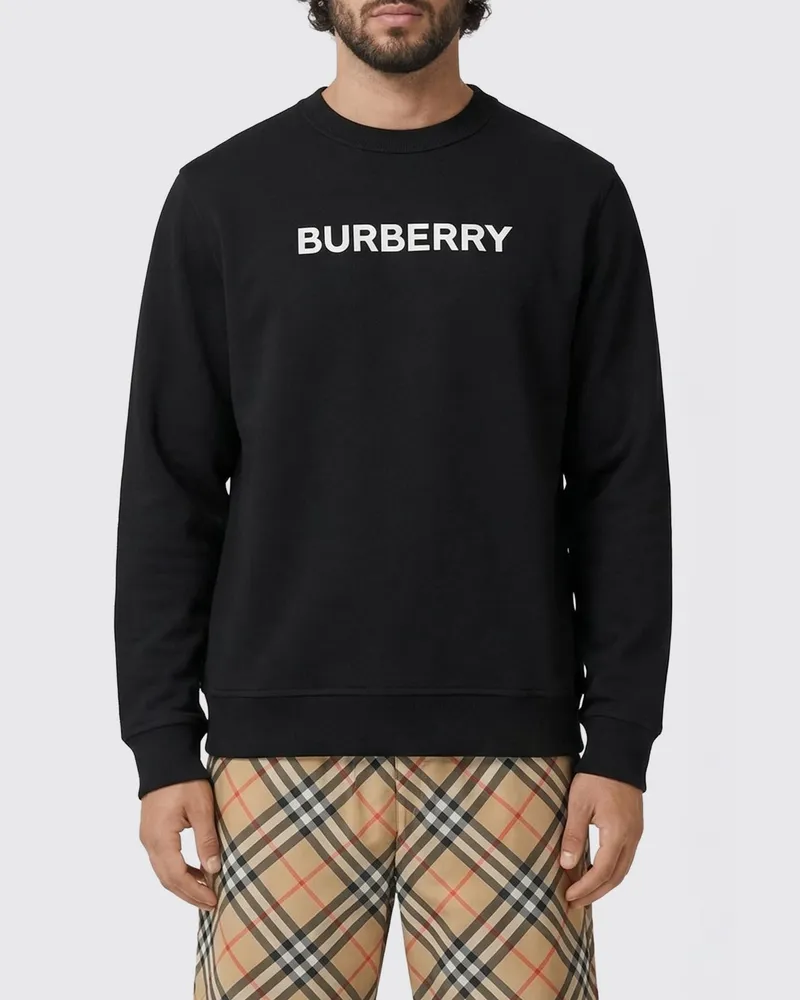 Burberry Sweatshirt herren Schwarz